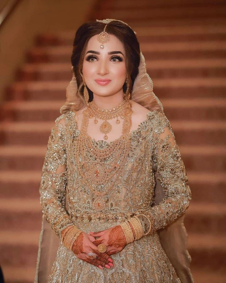 Luxury Gold Bridal Maxi