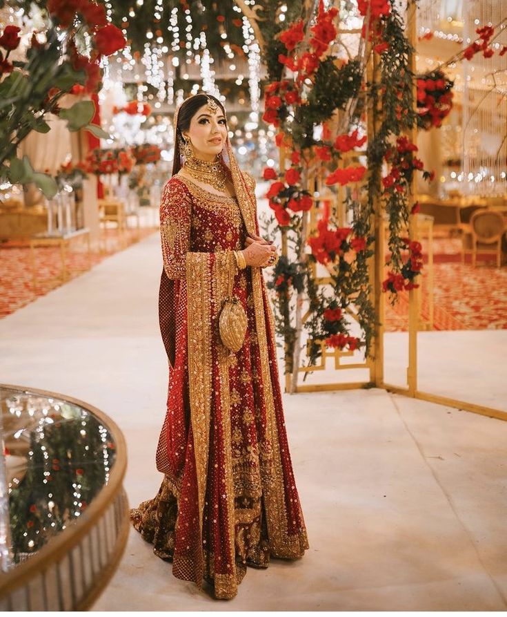 Luxury Red Bridal Lehenga