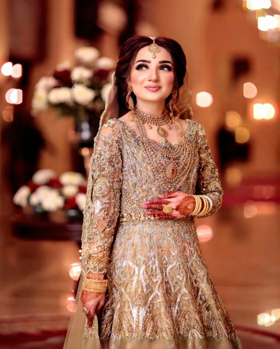 Luxury Gold Bridal Maxi