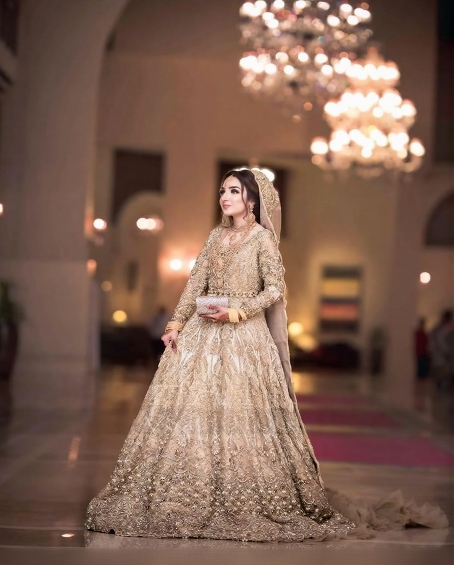 Luxury Gold Bridal Maxi