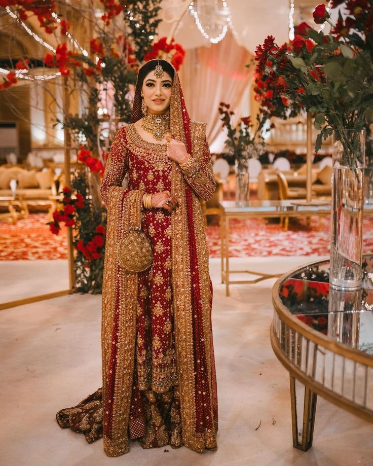 Luxury Red Bridal Lehenga