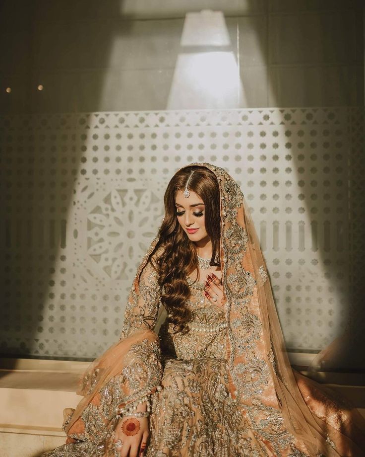 Luxury Handcrafted Soft Peach Bridal And Formal Gown